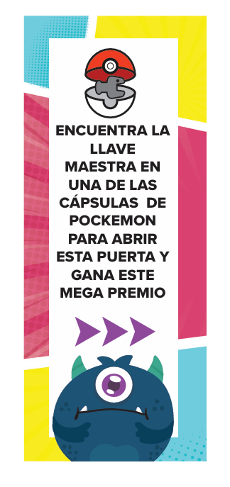Prize Key in Pokeball Instructions (Spanish)