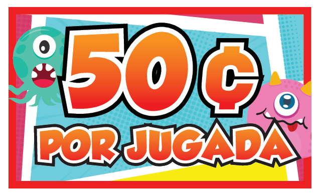Monster Theme 50¢ per play (Spanish)