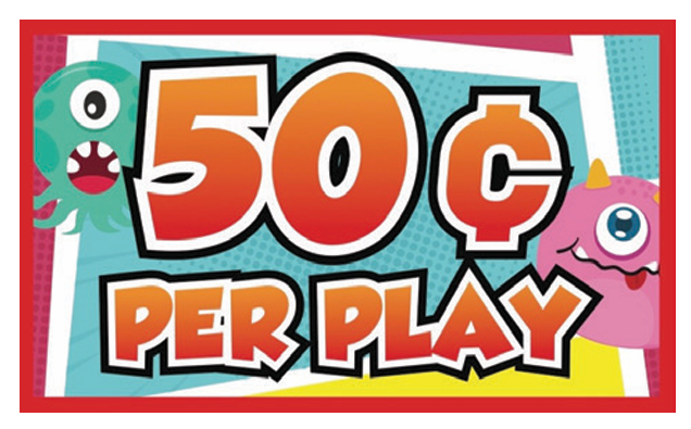 Monster Theme 50¢ per play (English)