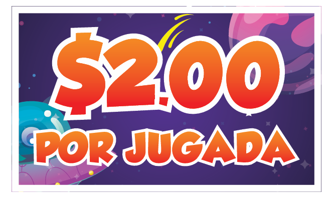 Space Theme $2.00 per play (Spanish)