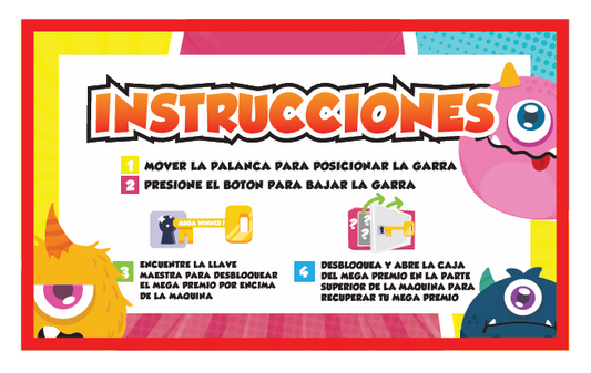 Monster Theme Instructions (Spanish)