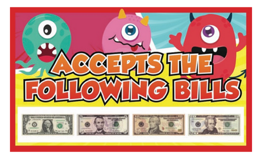 Monster Theme Accepts Bills (English)