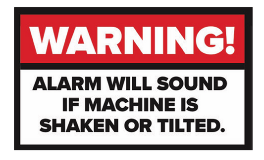 Space Theme Warning Alarm Will Sound (English)