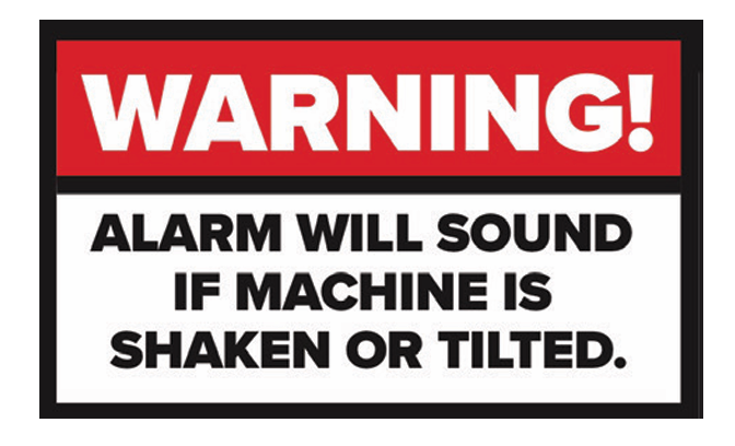 Space Theme Warning Alarm Will Sound (English)