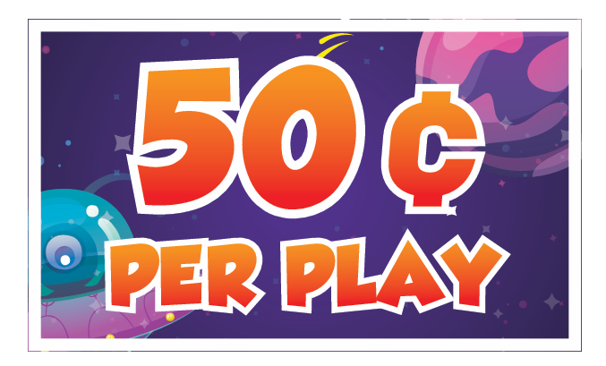 Space Theme 50¢ per play (English)